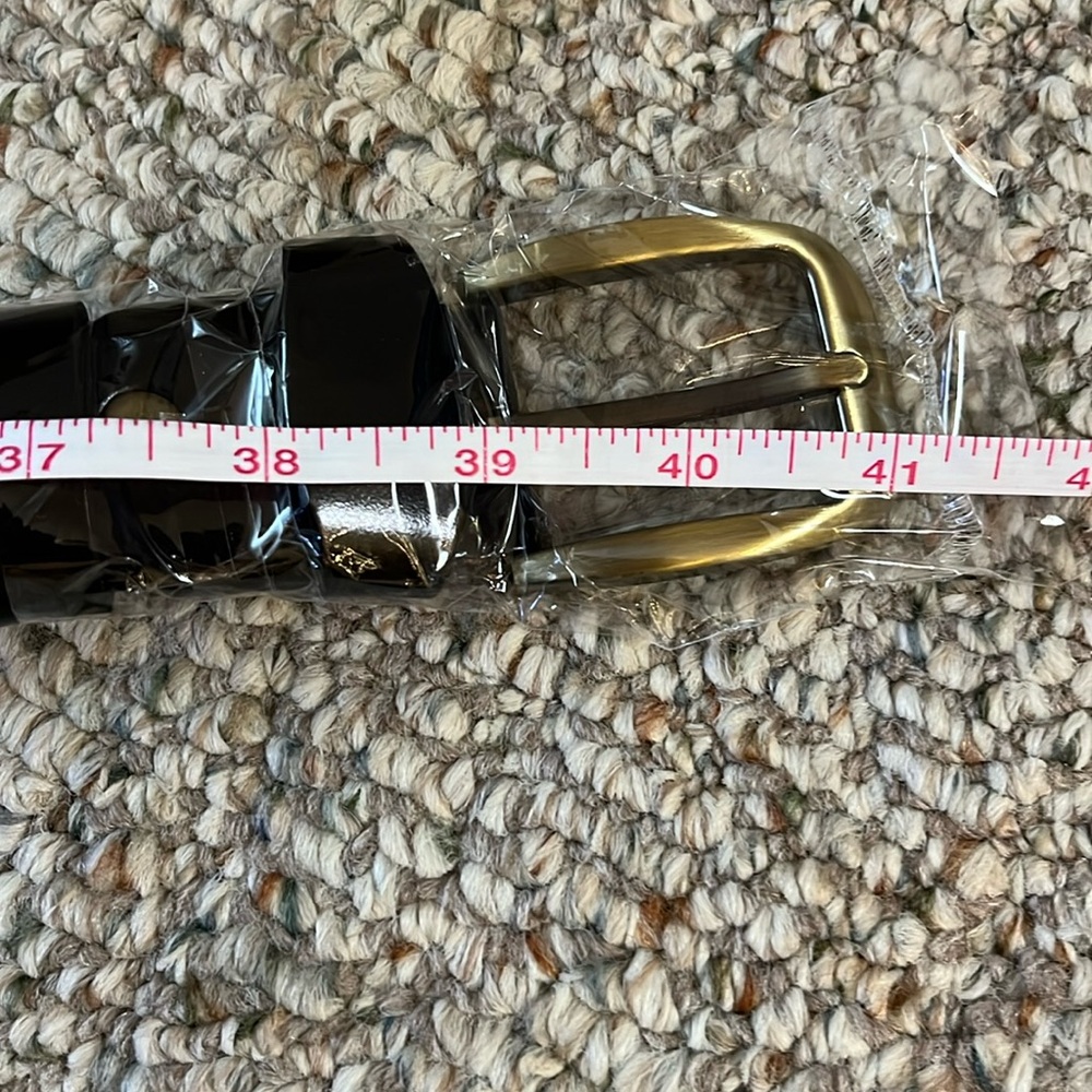 Genuine Leather Braided Belt